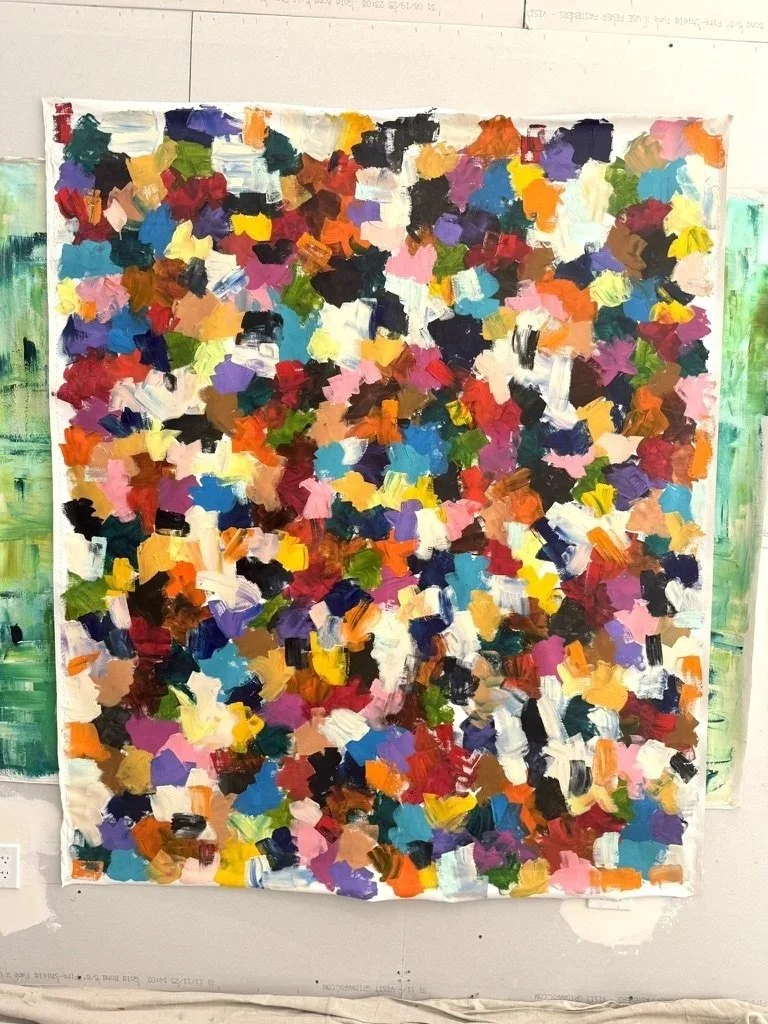 "Breakthrough", approx. 60x72",  $3500


