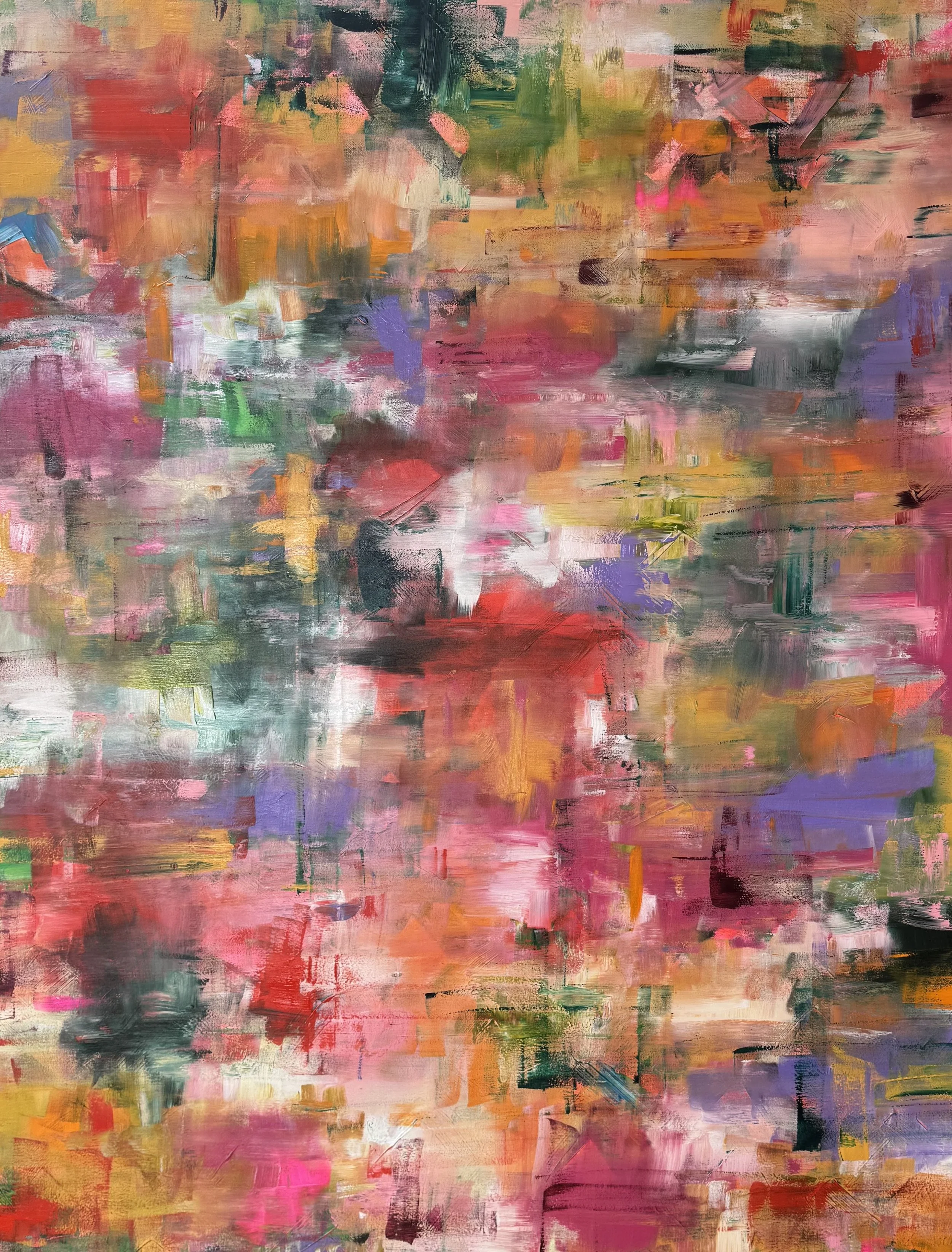 "You're In The Paint", 48x60", $3000