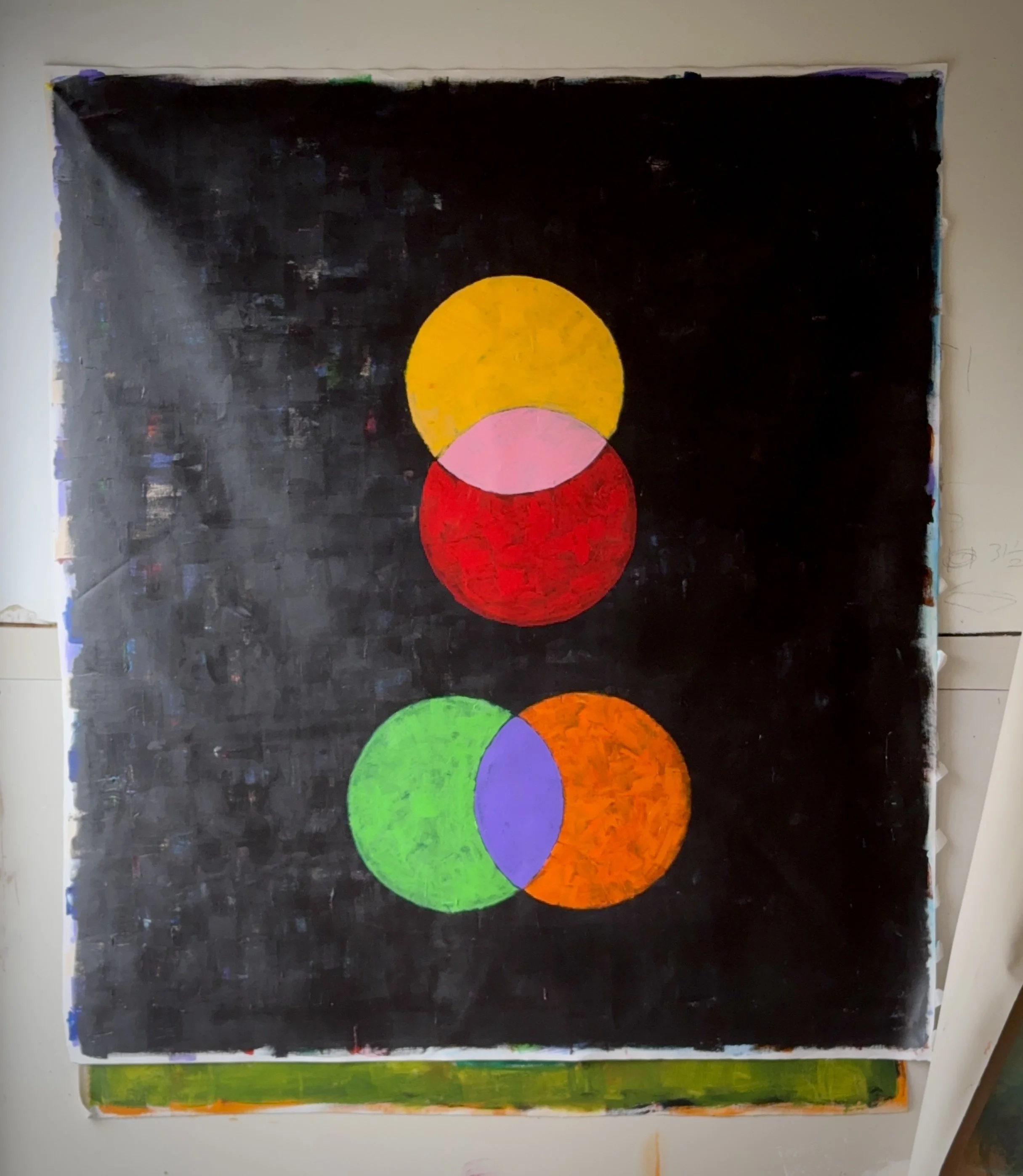 "Merging" 50' x 52', $3,000