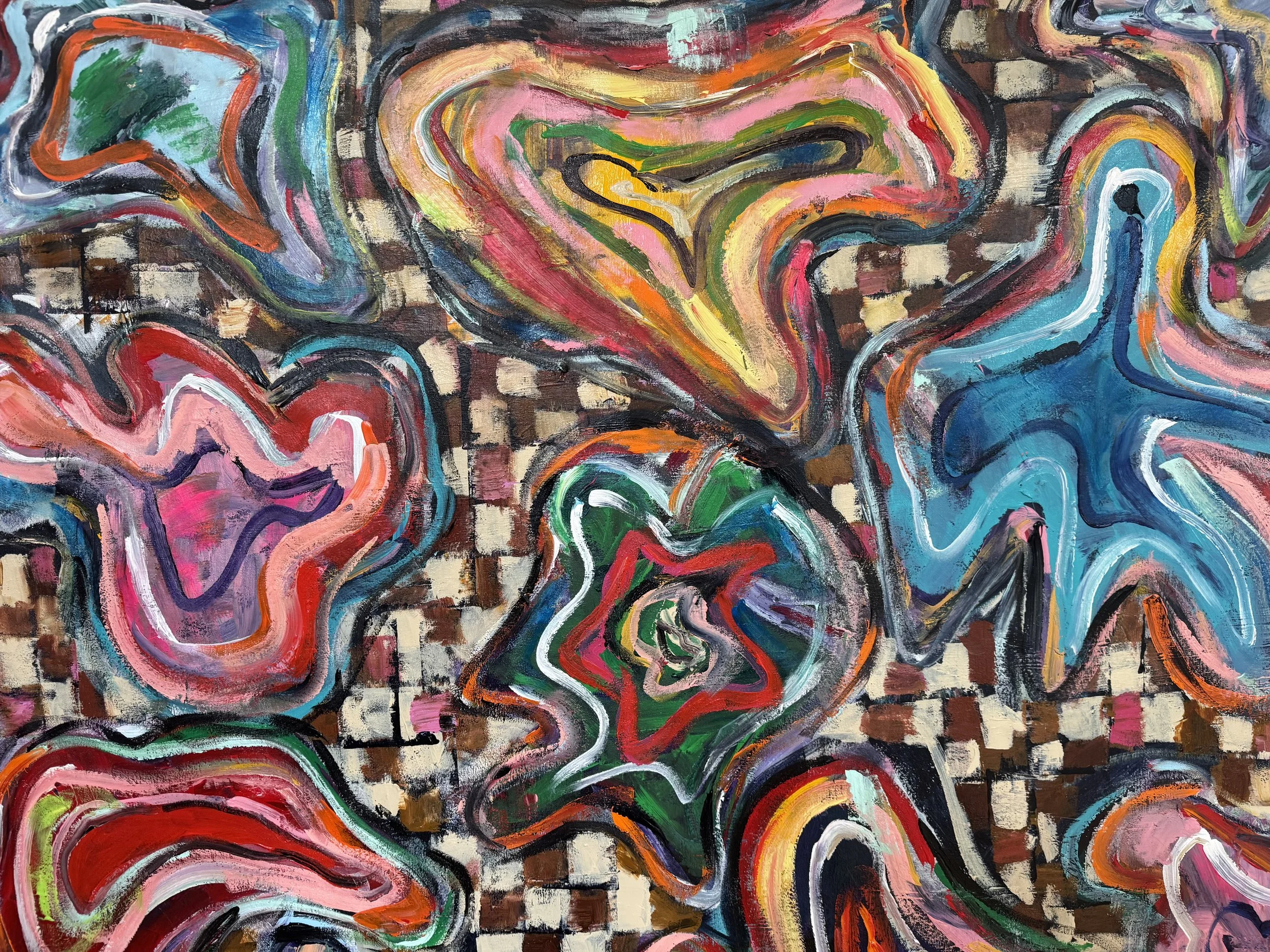 Dreaming Of You, 55x55 Unstretched, $3400