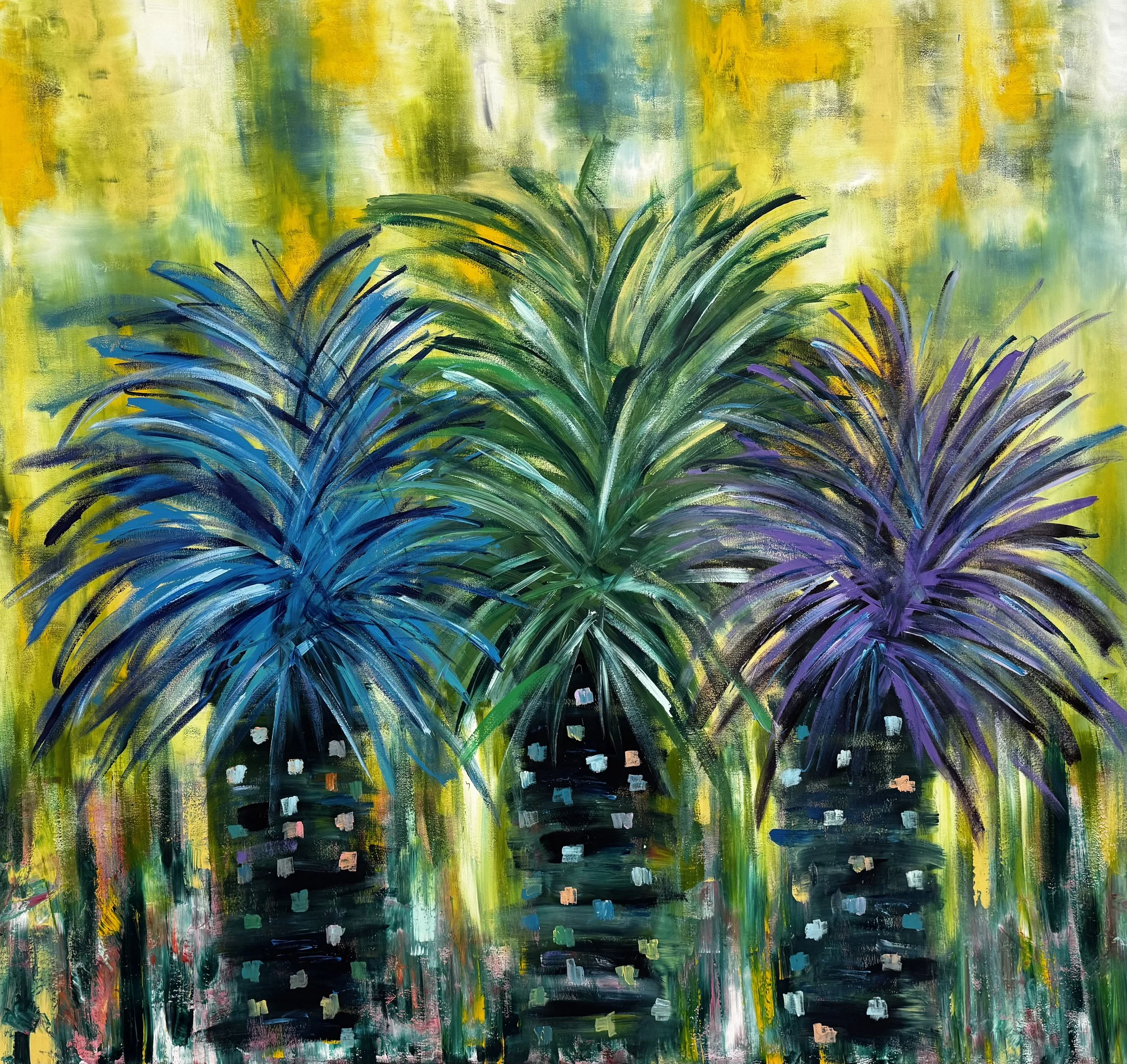 "Tropical" 50" x 55", 2,800