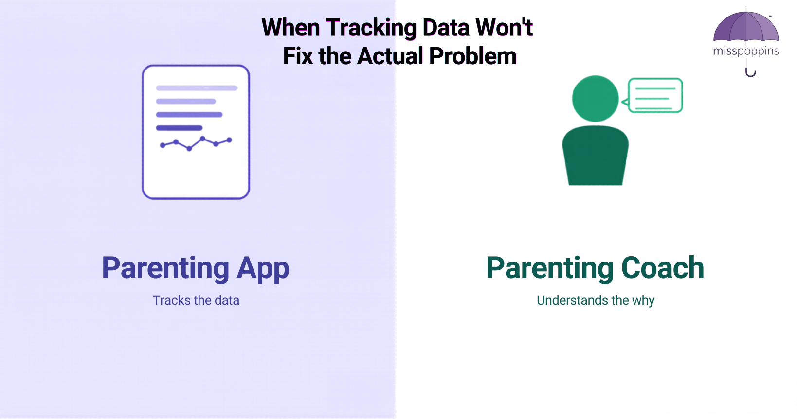 Parenting App vs Parenting Coach: When Tracking Data Won't Fix the Actual Problem