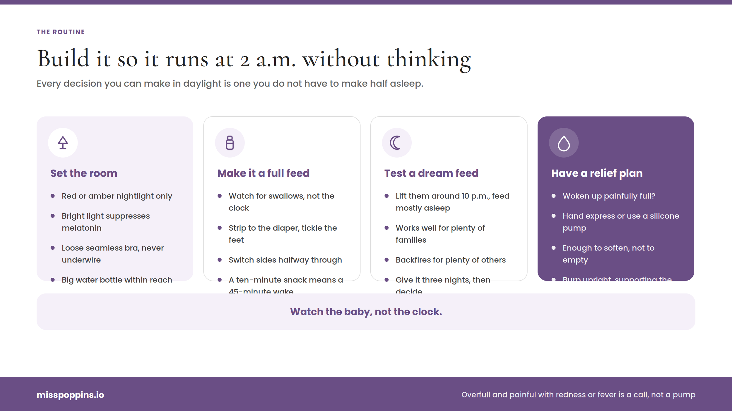 How to Build a Frictionless Nighttime Feeding Routine for Your Newborn