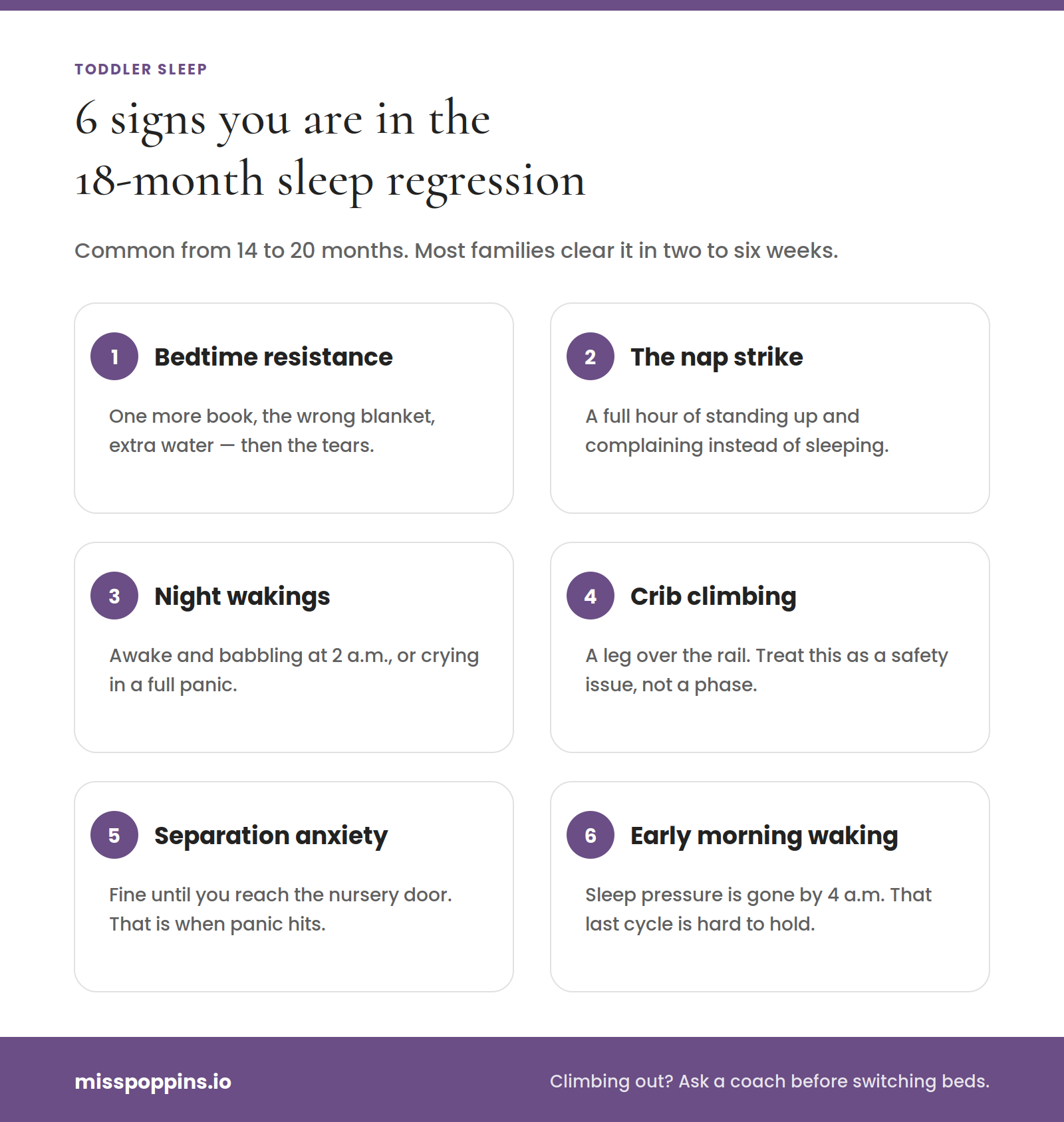6 Undeniable Signs of the 18-Month Sleep Regression