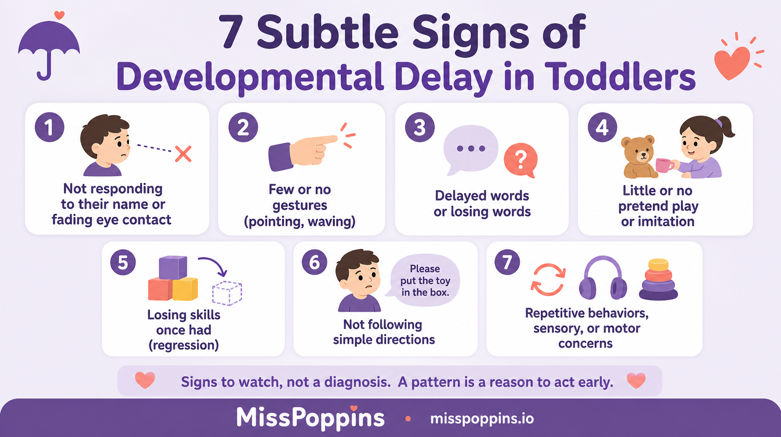 7 Subtle Signs of Developmental Delay in Toddlers