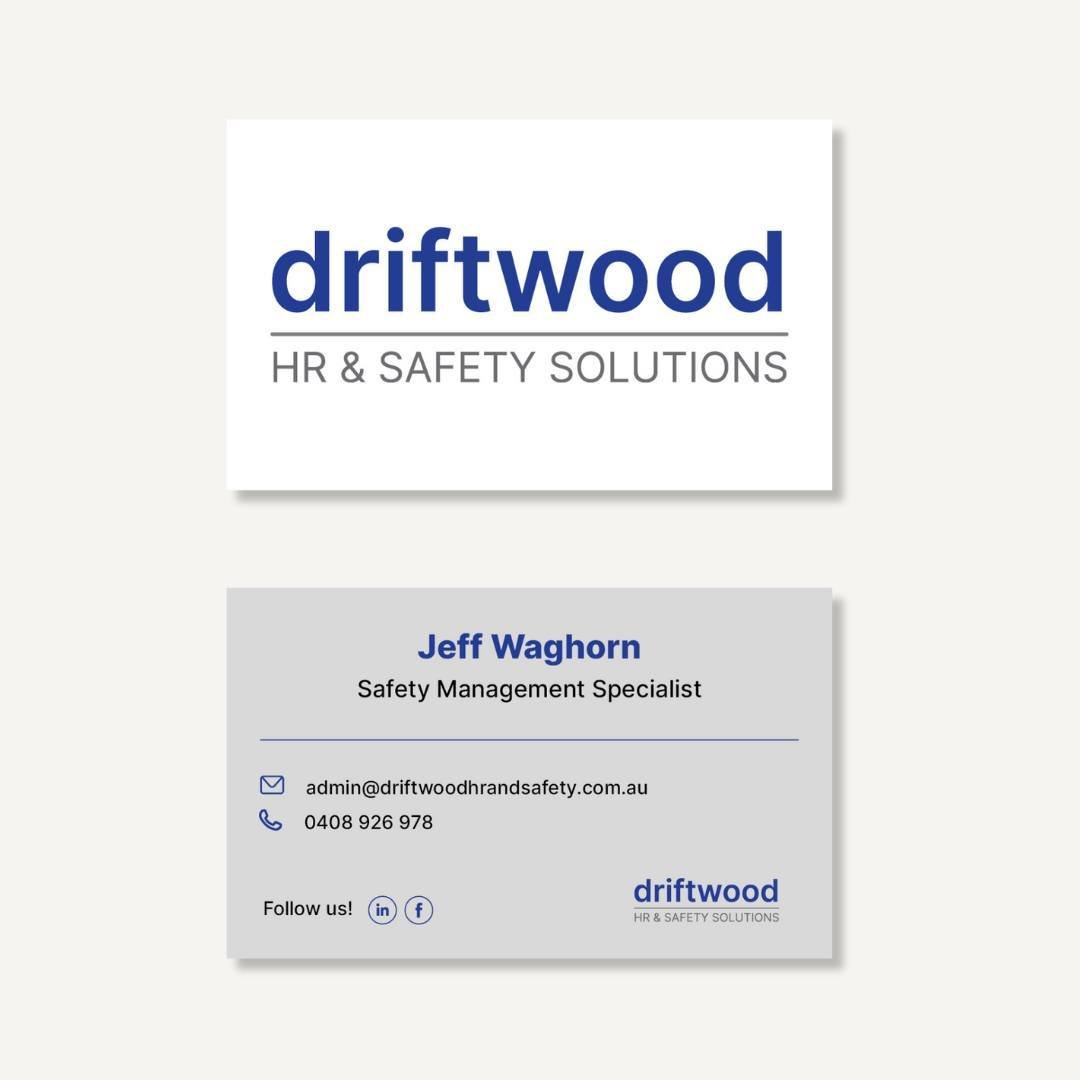 A minimalistic and modern new look for Driftwood HR &amp; Safety Solutions ✨
This brand has evolved over the years, and the new visual identity perfectly represents their professionalism, adaptability and reliability.