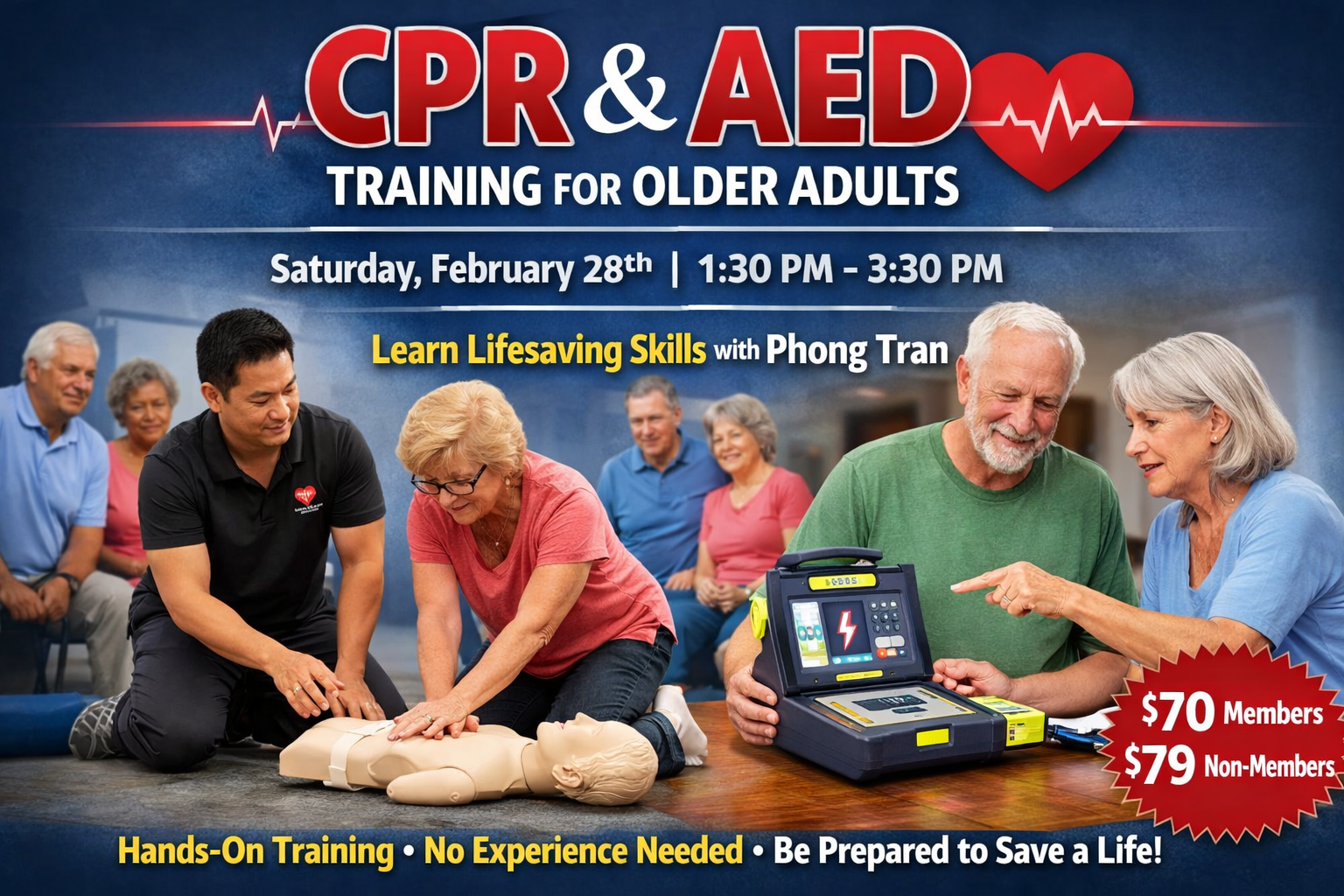 Learn Life-Saving Skills with CPR &amp; AED Training