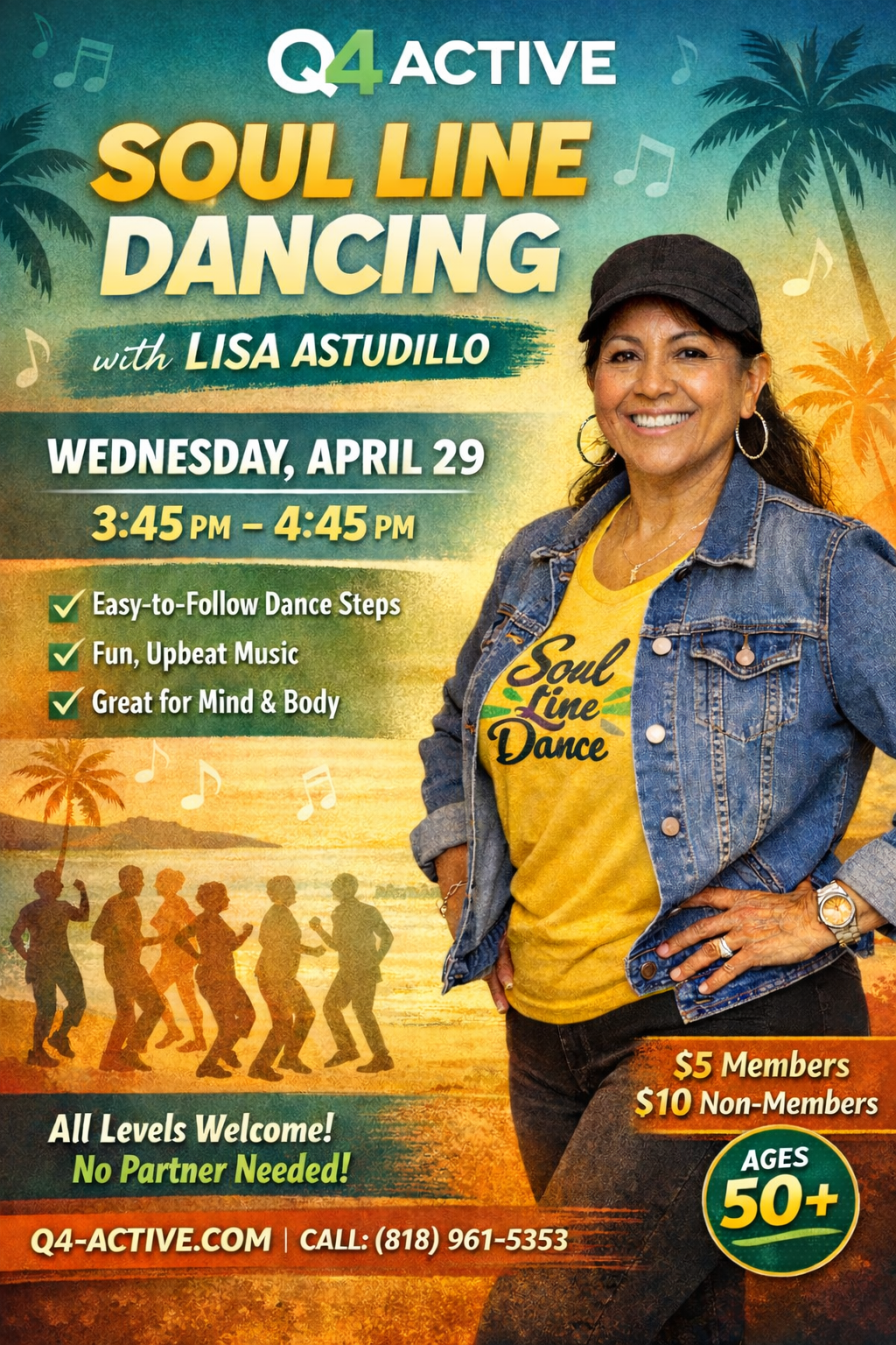 Workshop: Soul Line Dancing (Encore Presentation)