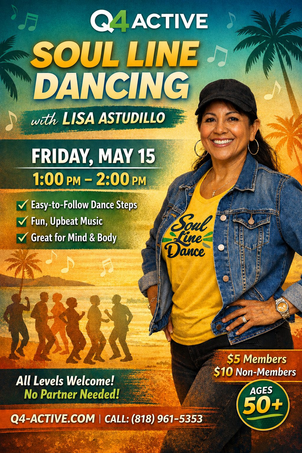 Workshop: Soul Line Dancing (Encore Presentation)