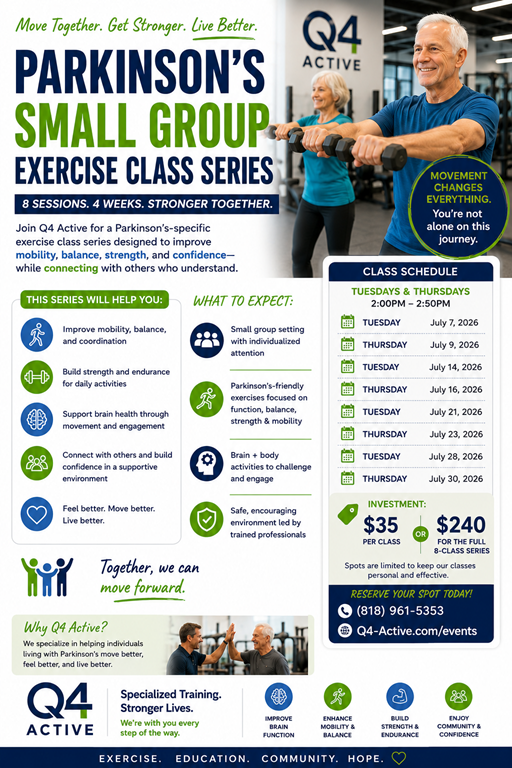 Parkinson's Disease Exercise Class Series