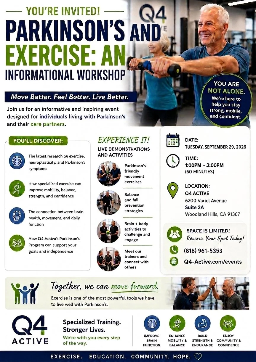Parkinson's and Exercise: An Informational Workshop