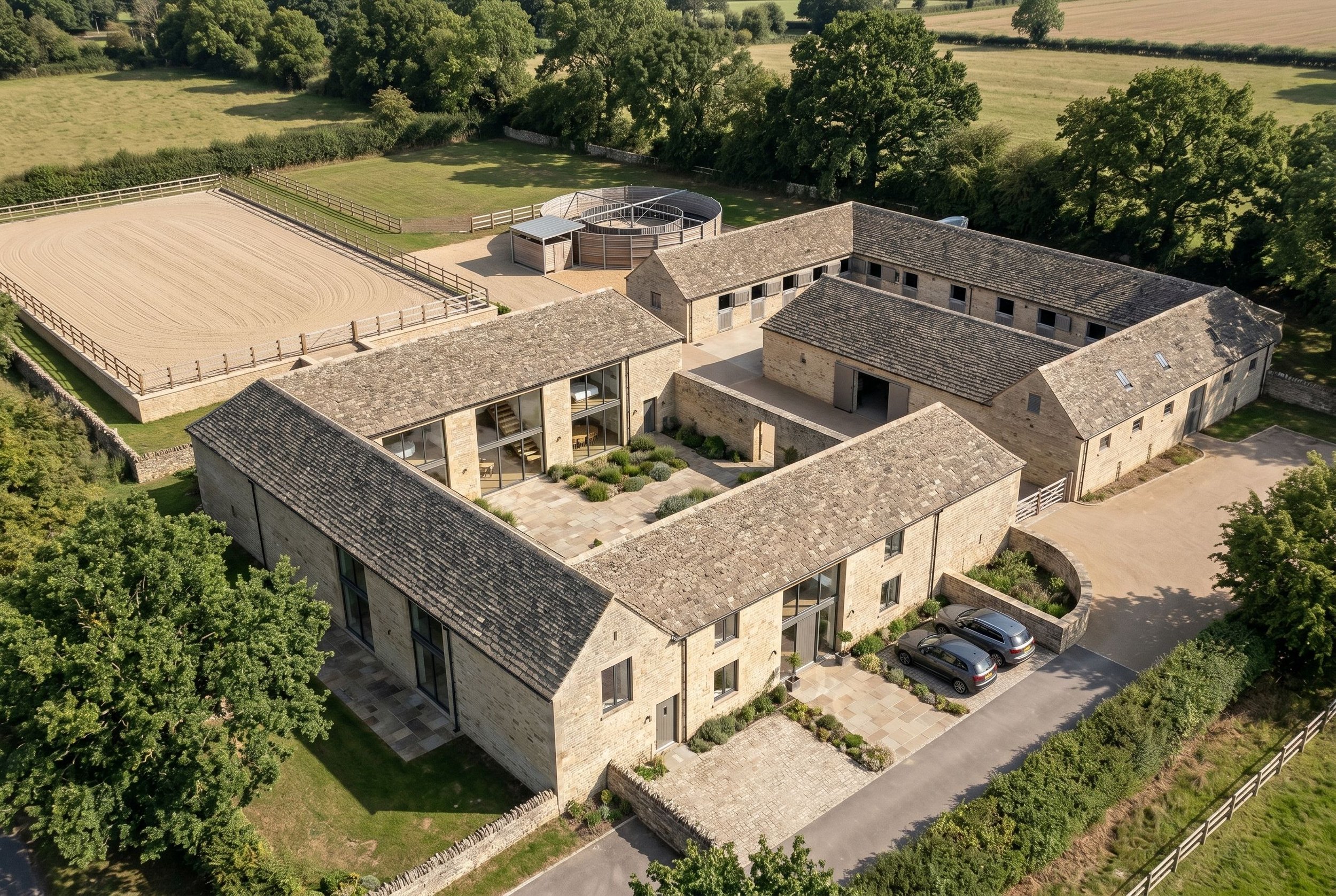 Traditional Barn Conversion - Equestrian Co-living 