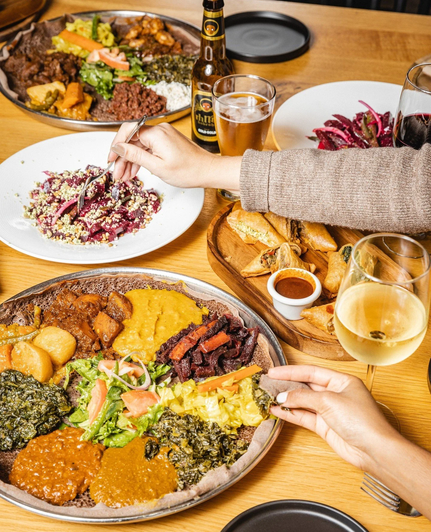 New year, same comfort food 🧡⁠
⁠
Book your reservation at our link in bio!⁠
⁠
⁠
⁠
⁠
#chicagorestaurants #chicagofood #chicagoeater #ethiopianfood