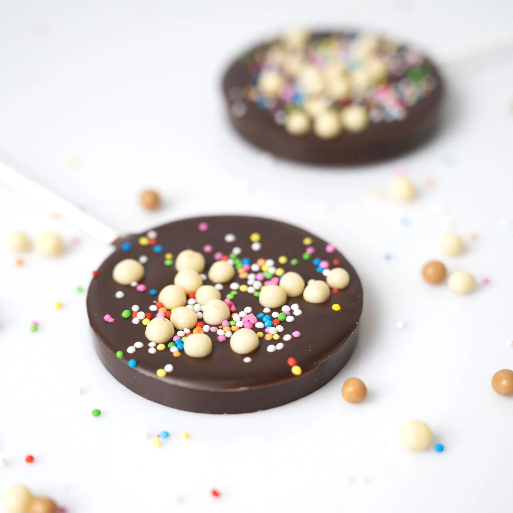 Semisweet Chocolate Lollipop