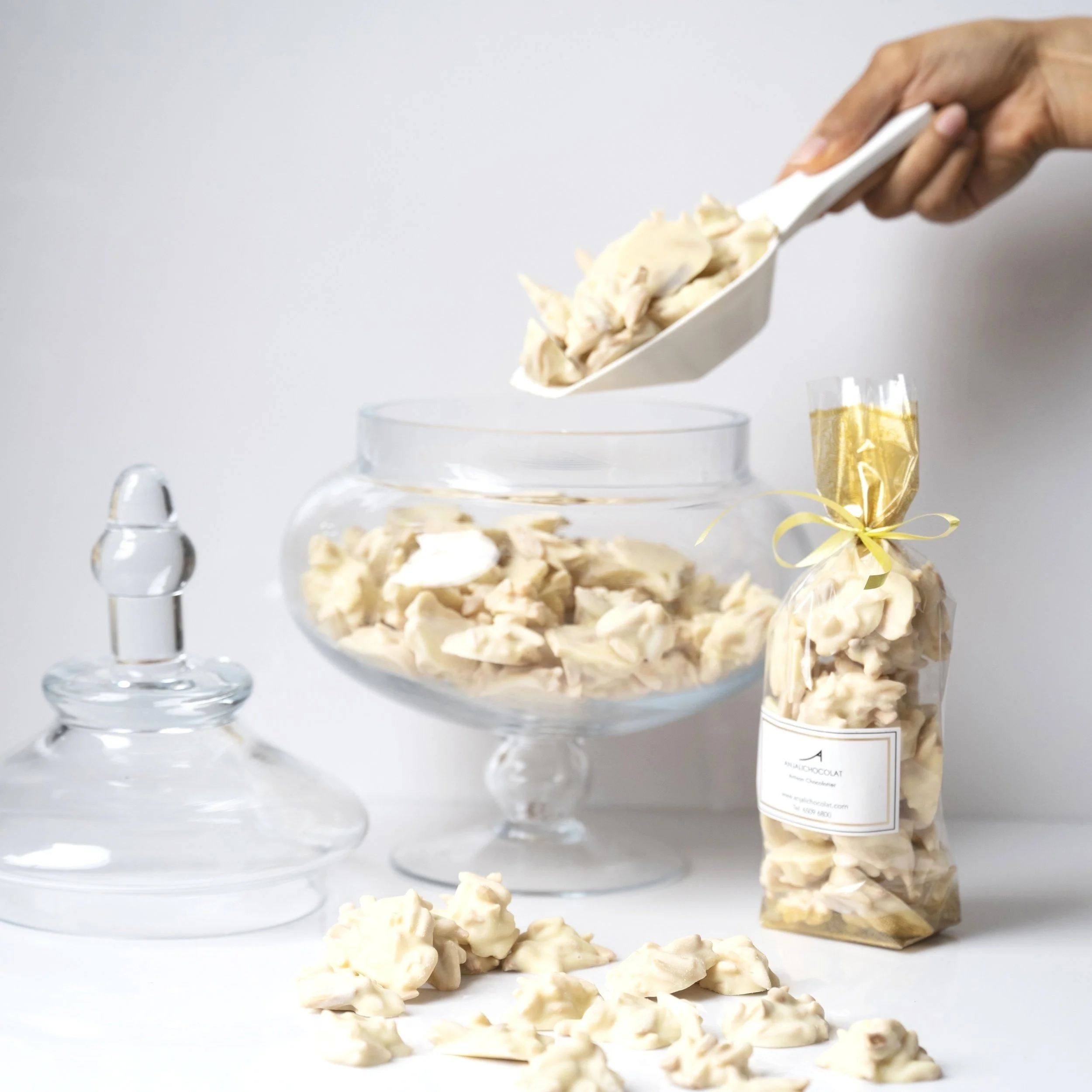 White Chocolate Almond Rochers