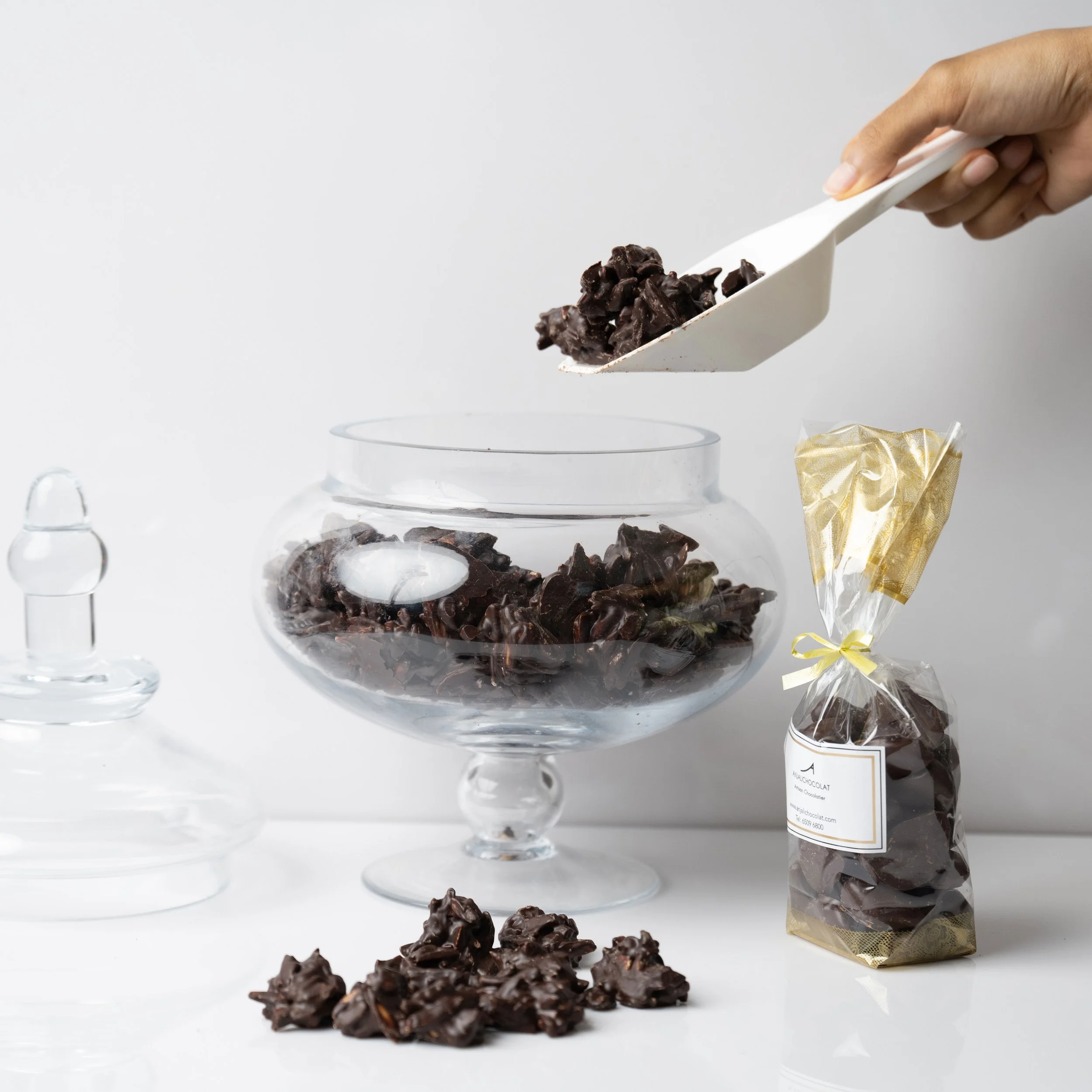 Dark Chocolate Almond Rochers