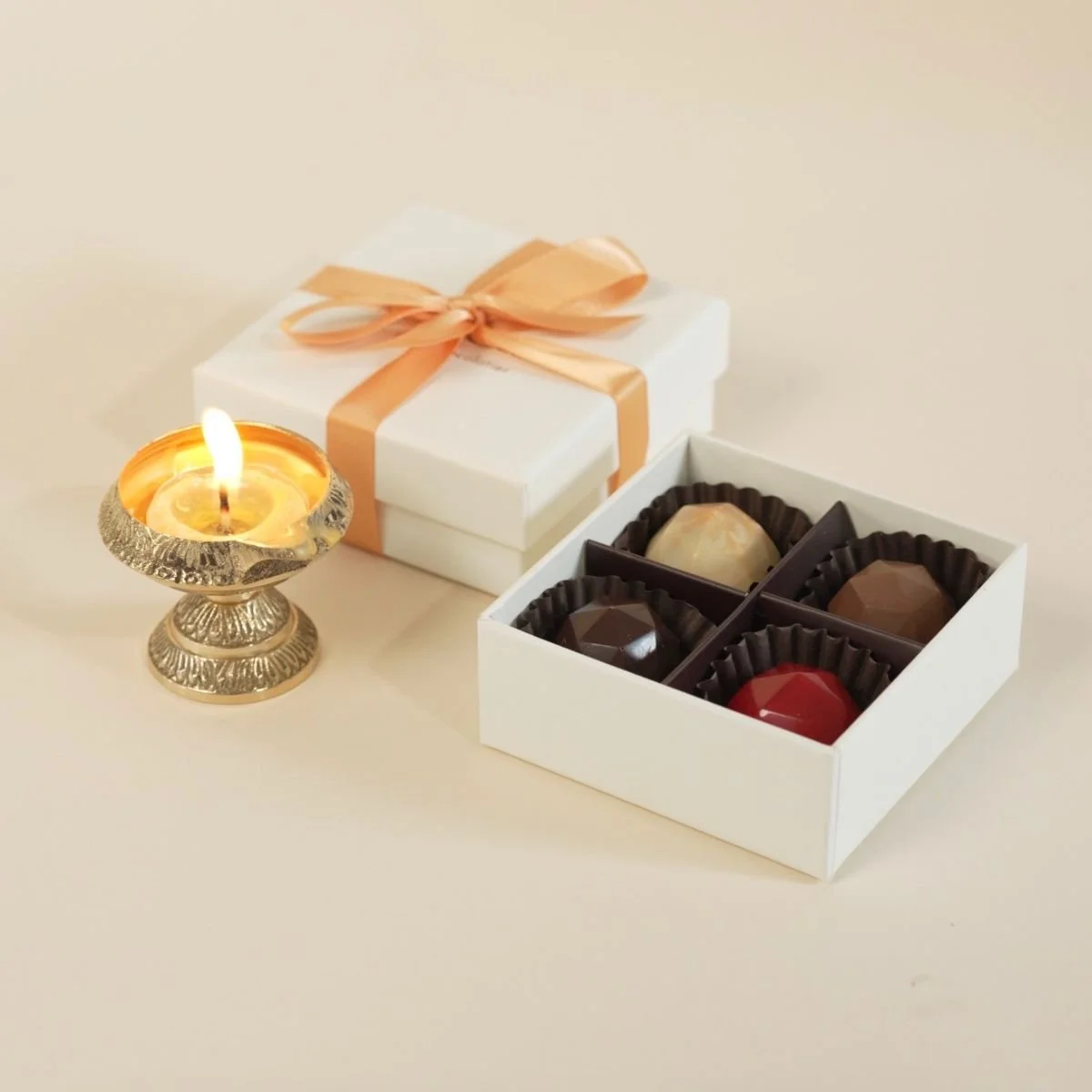 Diwali party favours by ANJALICHOCOLAT, Singapore, 8.5 x 8.5 x 4.5cm