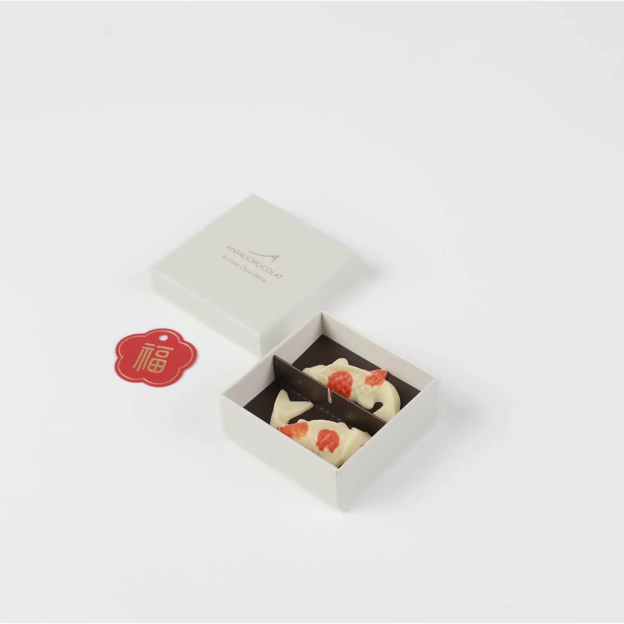 Lunar New Year Koi Fish Chocolate Gift Box (2 pcs)