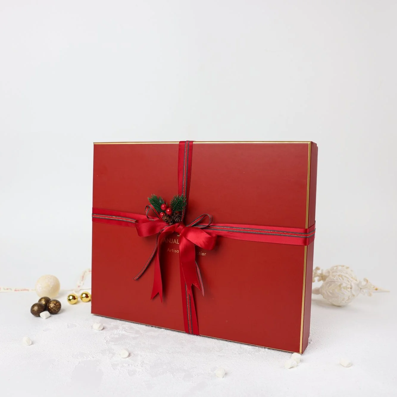 Luxury Christmas Chocolate Hamper, beautifully curated for the perfect Christmas Gift for family, friends, and colleagues