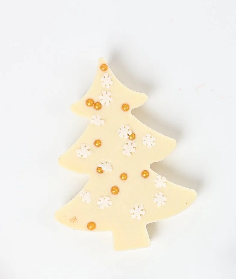 Mini Christmas Tree in White Chocolate