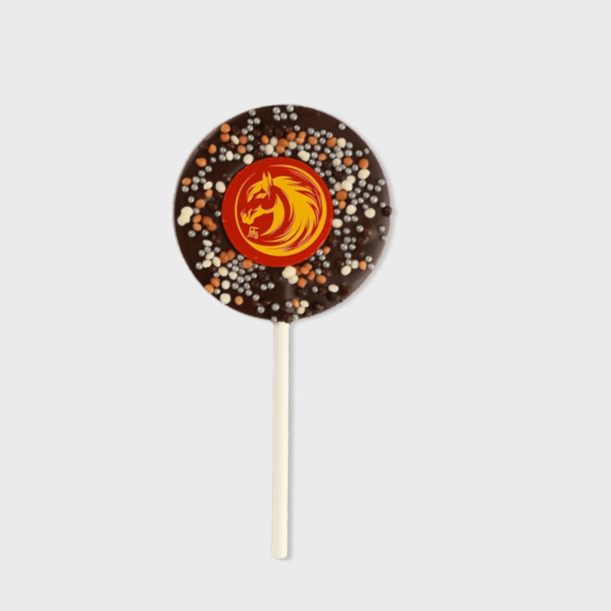 Lunar New Year Chocolate Lollipops