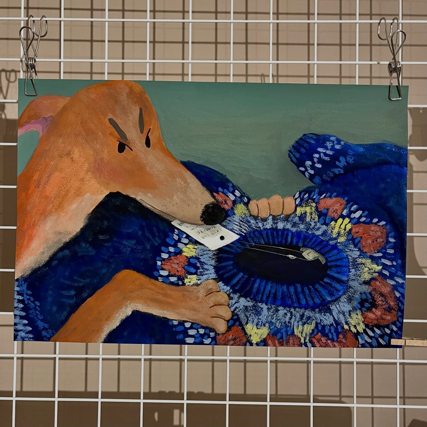 No refunds

#환불노노 #gouache #dogpainting #norefunds🚫