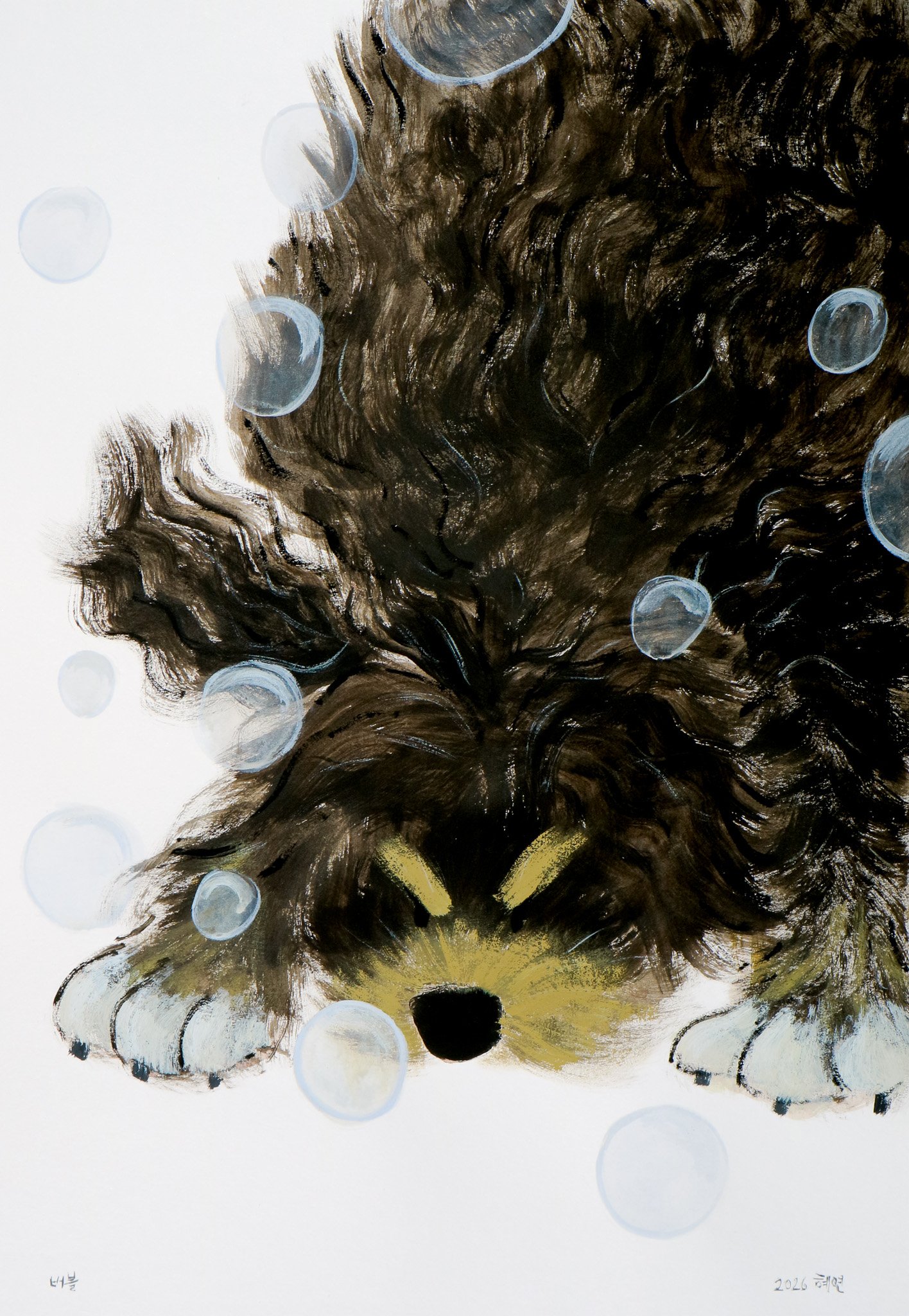 버블
45x32cm
2026
Acrylic Gouache and Pencil on Paper