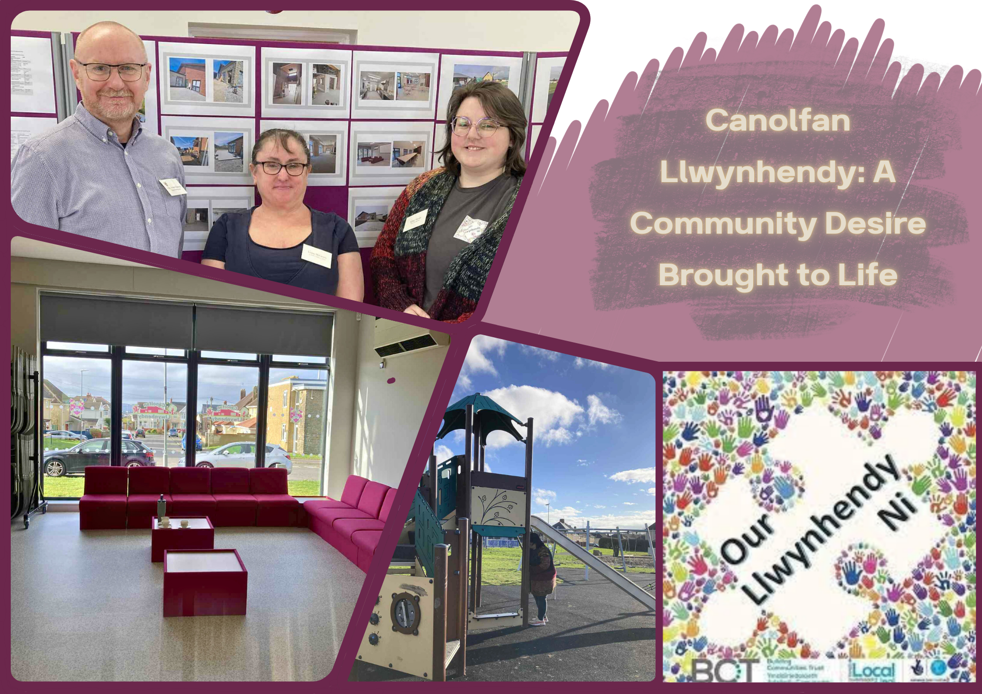 Coproducing a community asset - Canolfan Llwynhendy opens its doors!