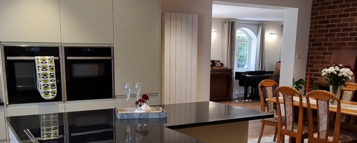 Open -plan kitchen & boot room -Isle of Wight