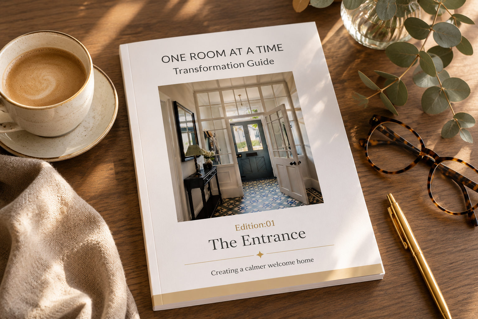 One Room at a Time Entrance Transformation Guide by Chantal Thomas Design