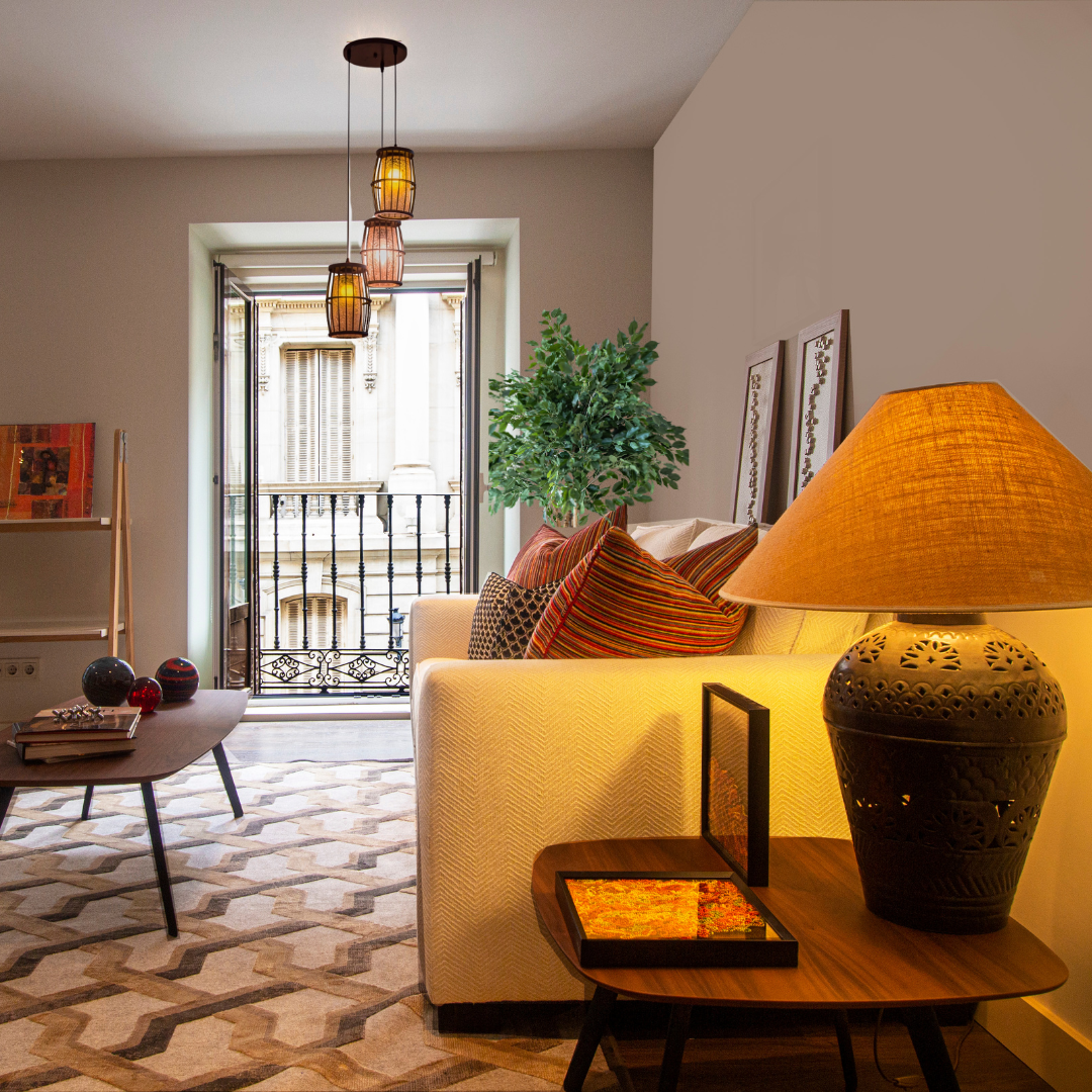 warm cosy living room