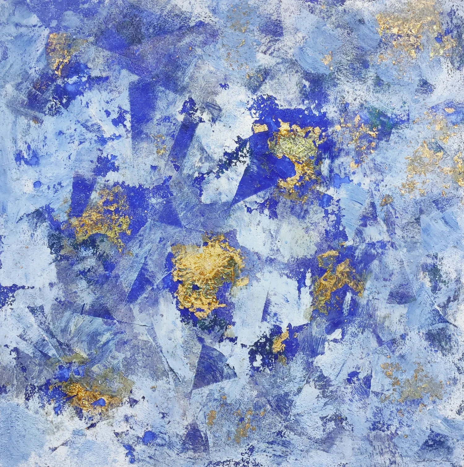 Abstraction & Geometry   Gold, Pigments...