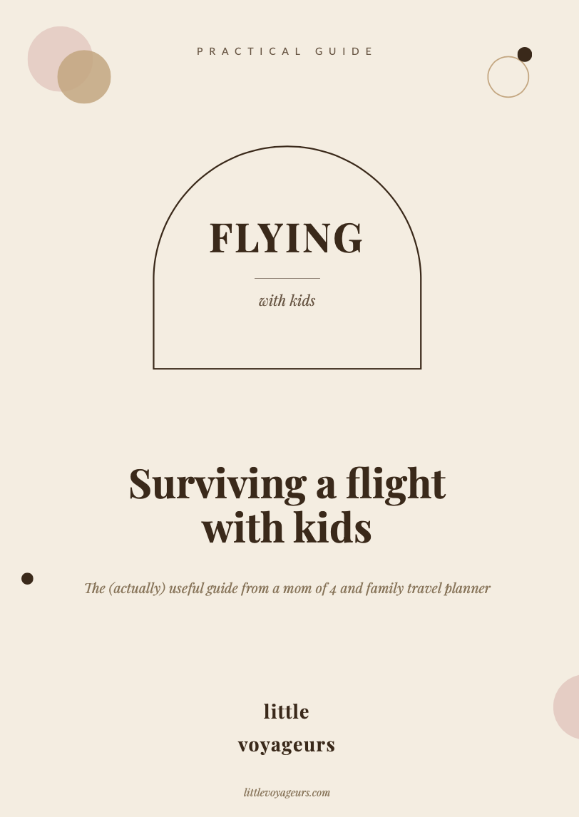 Trave Guide: Surviving a flight with kids :