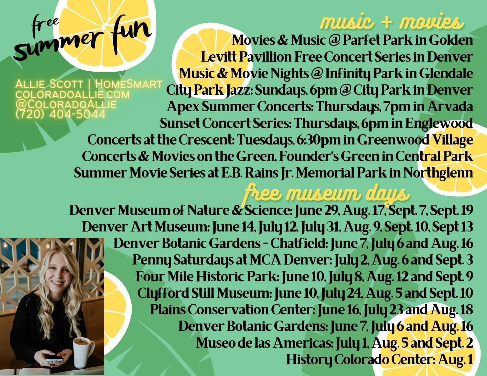 Free Summer Events