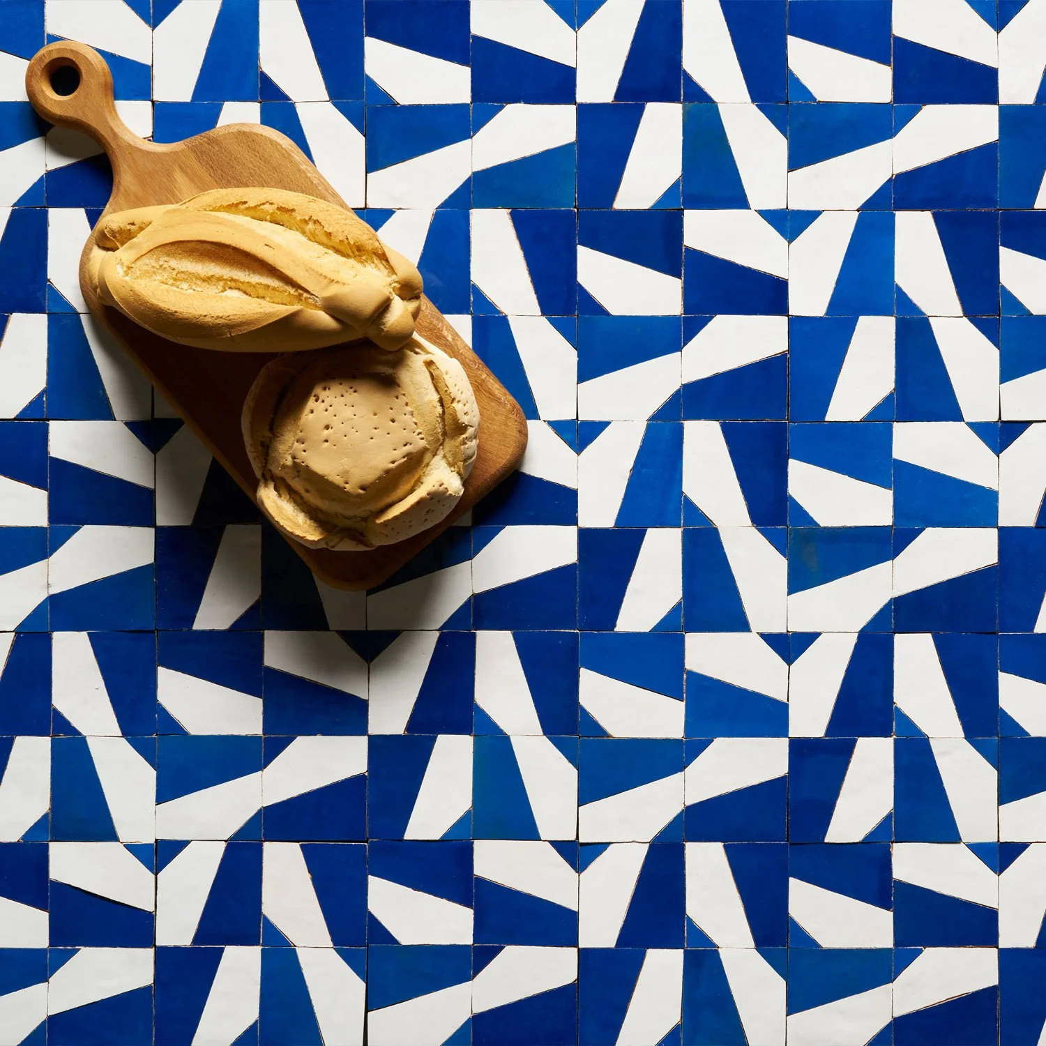 A grid showing different modular patterns and geometric combinations from the Mediterránea zellige collection.