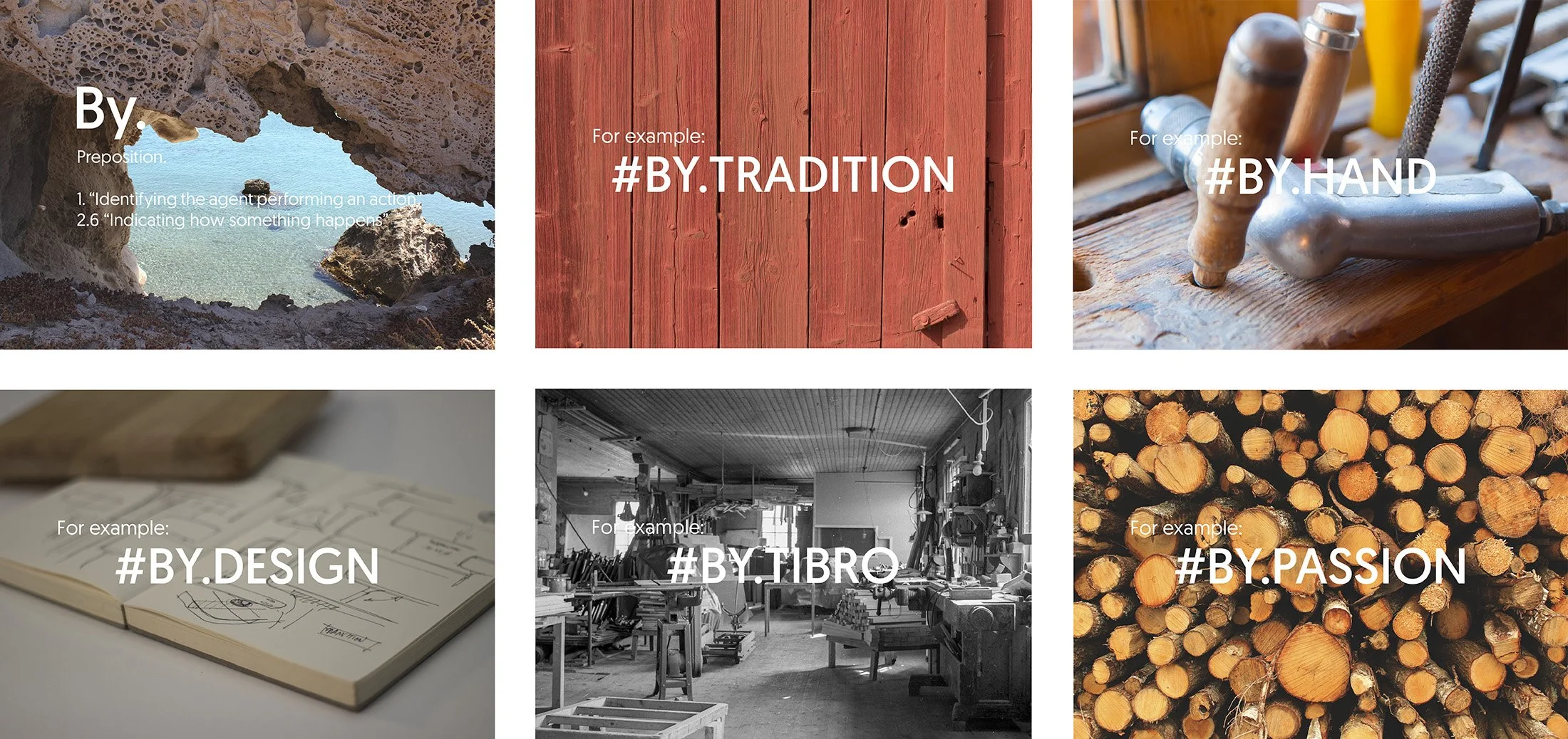 Atmospheric photography and art direction used to communicate the artisanal soul of By Enströms.