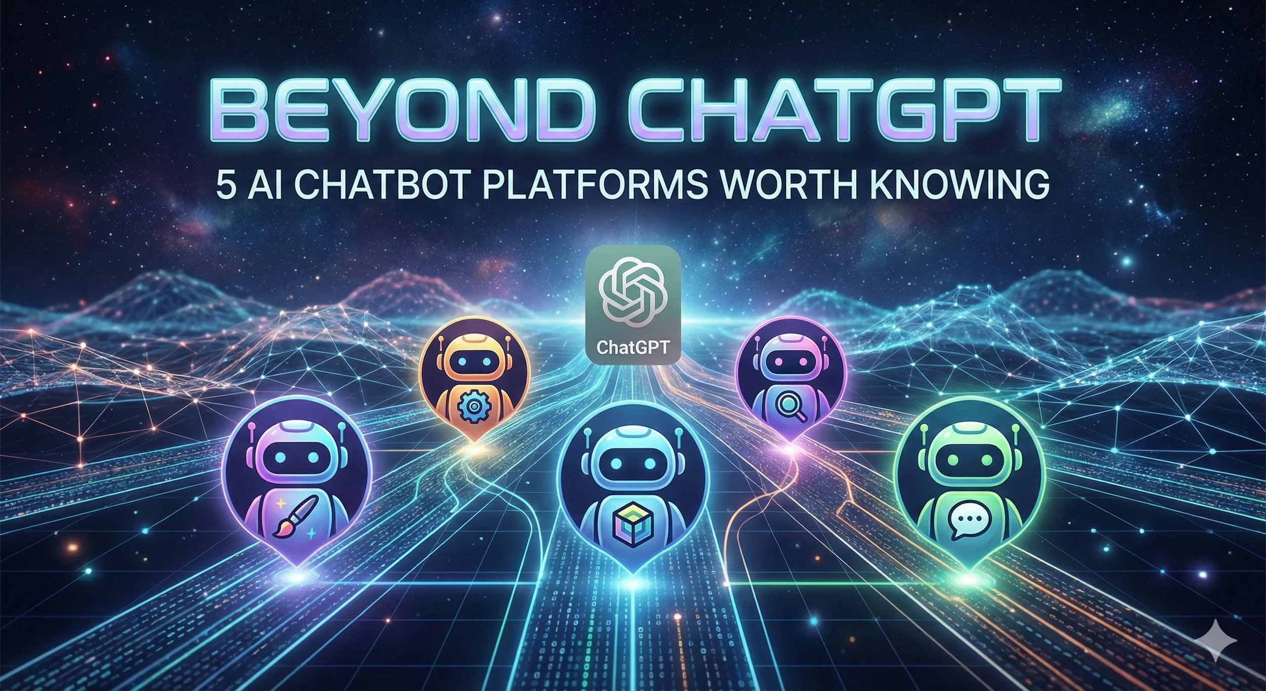 Beyond ChatGPT: 5 AI Chatbot Platforms Worth Knowing
