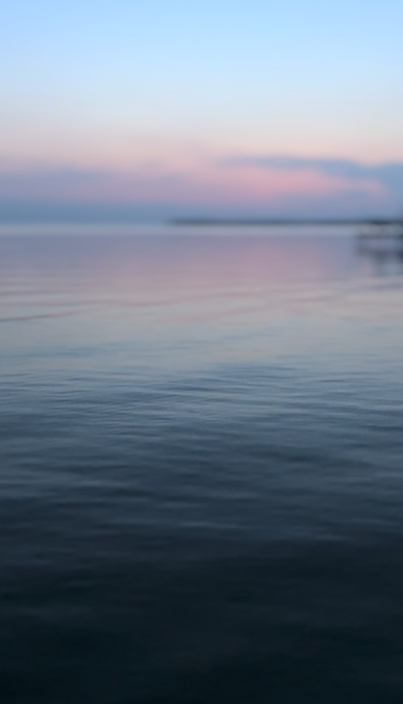 Lake Life Sunset Vertical Pan Video