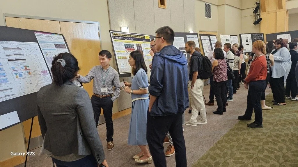 Hyunwook presenting at the 2025 