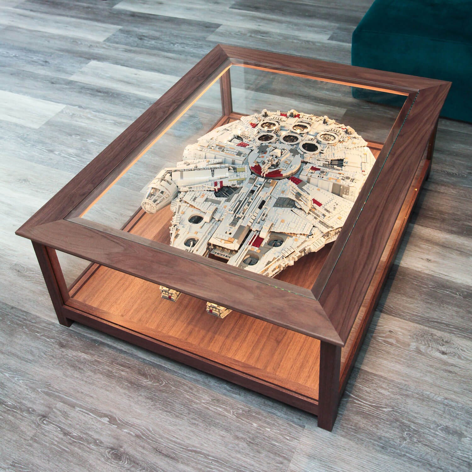 LEGO Millennium Falcon Coffee Table — Bespoke Furniture