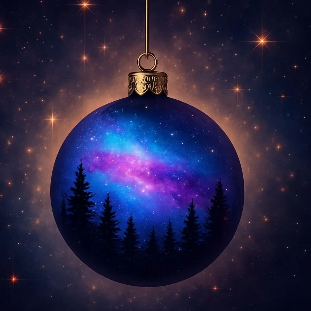 Galaxy Ornament painting at Island Kava