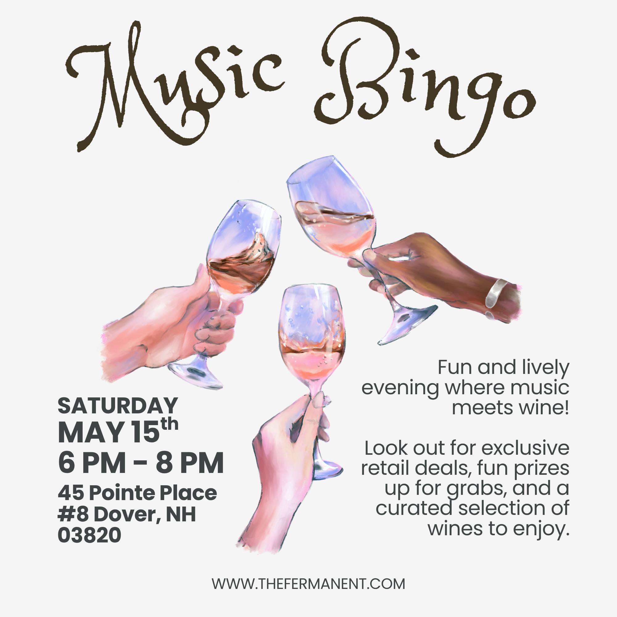 Music Bingo at Fermanent Wine Lounge