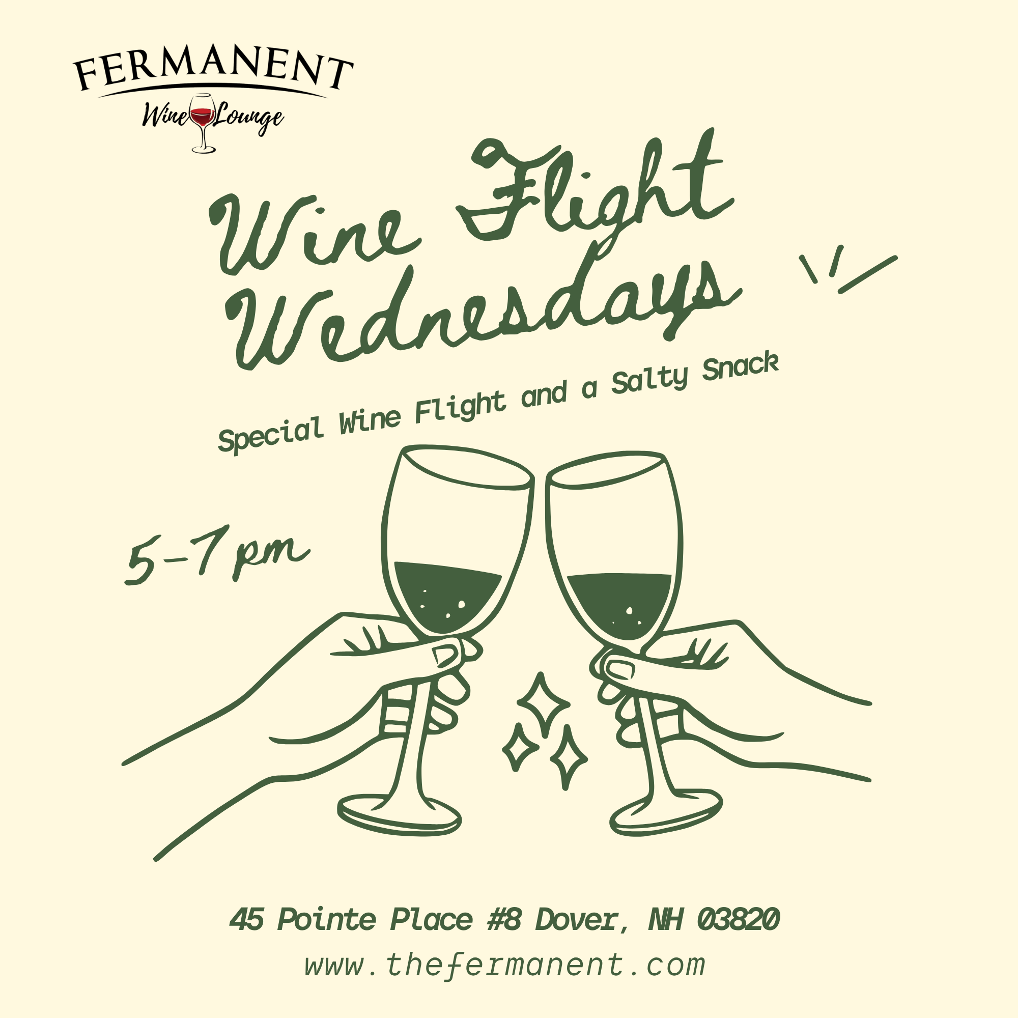 Wine Flight Wednesdays at Fermanent Wine Lounge