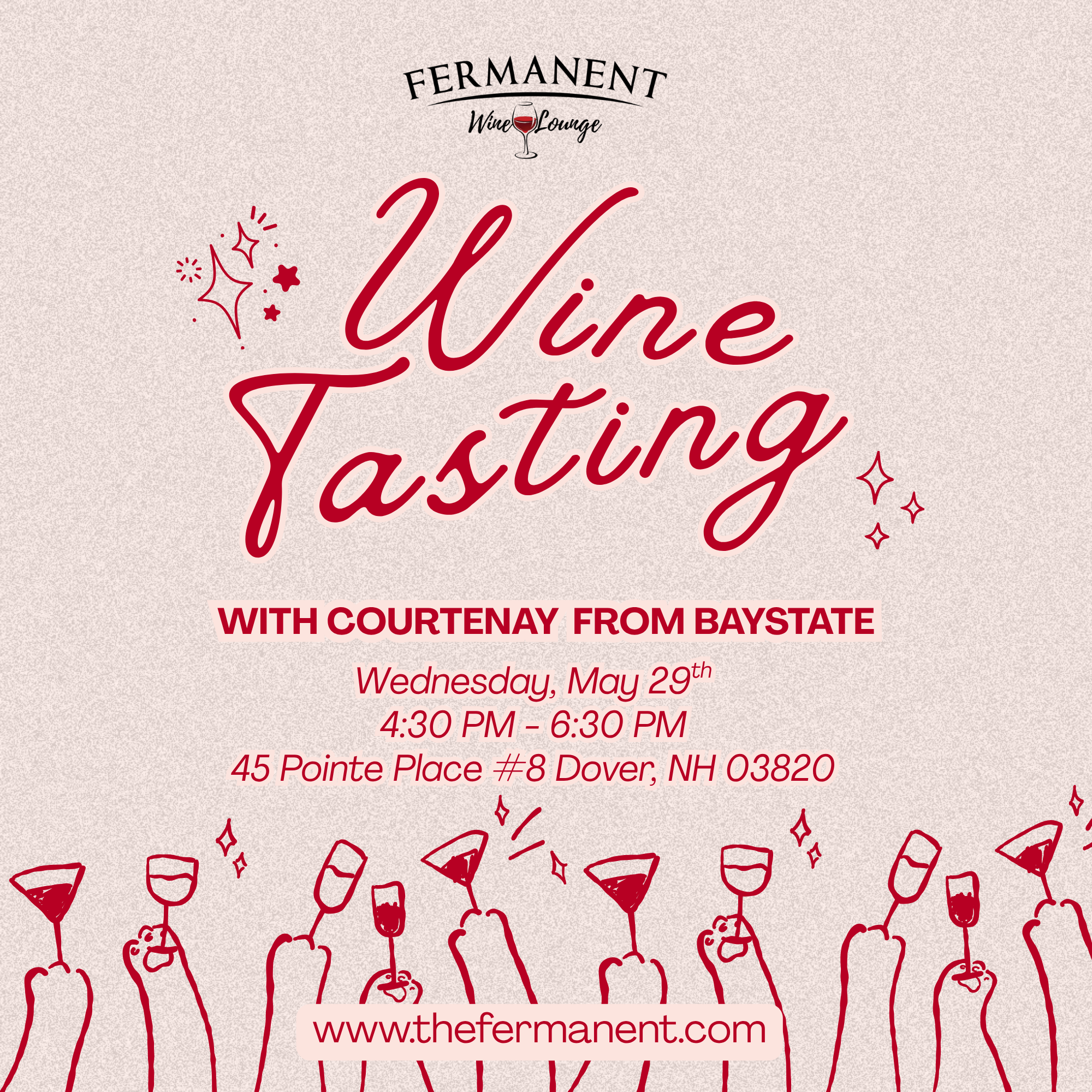 Wine Tasting with Courtenay from Baystate