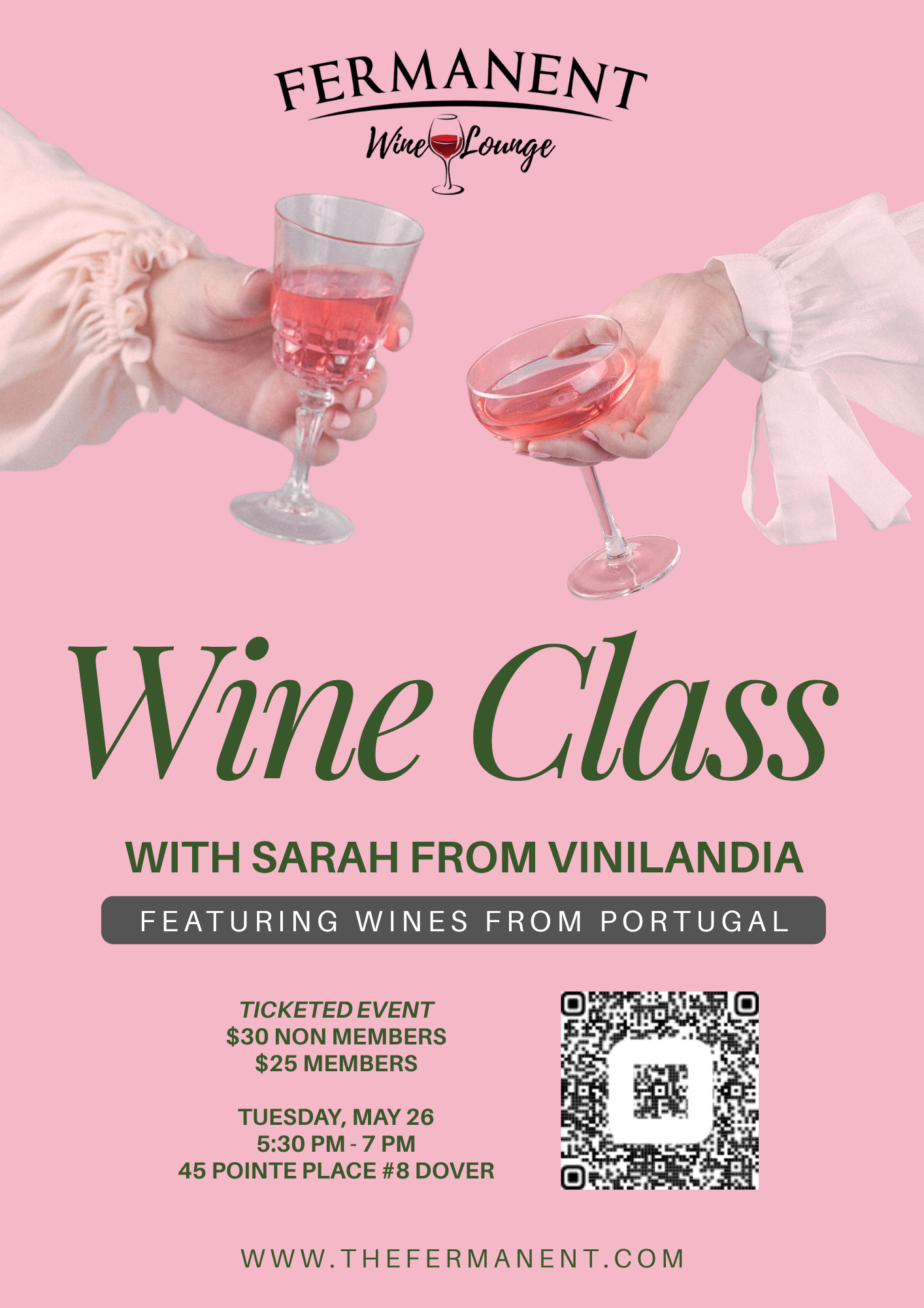 Wine Class with Sarah from Vinilandia