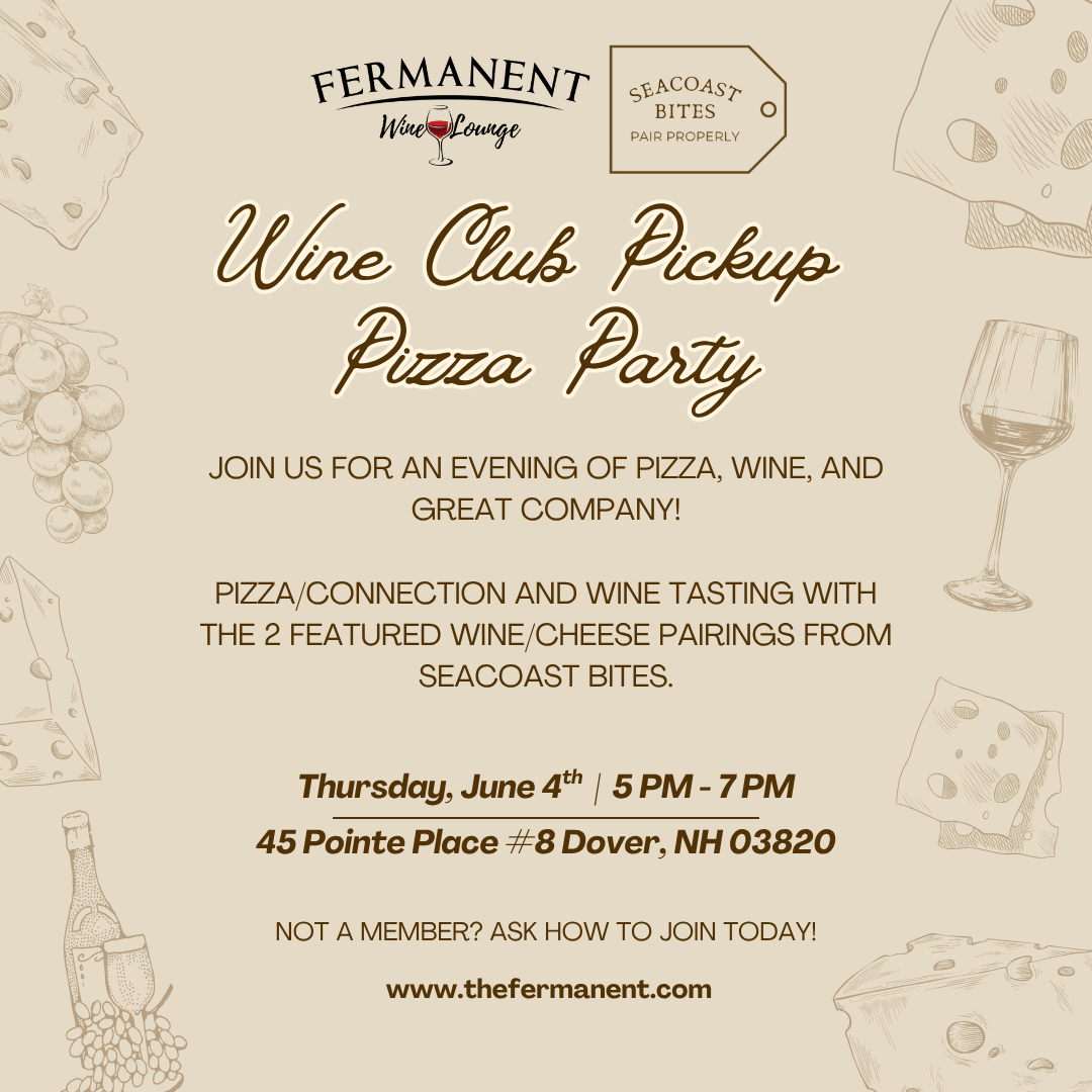 Wine Club Pickup Pizza Party