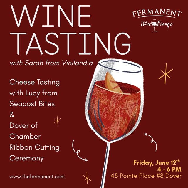 Wine &amp; Cheese Tasting and Dover of Chamber Ribbon Cutting Ceremony