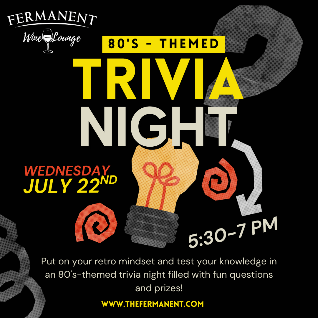 80’s-themed Trivia Night