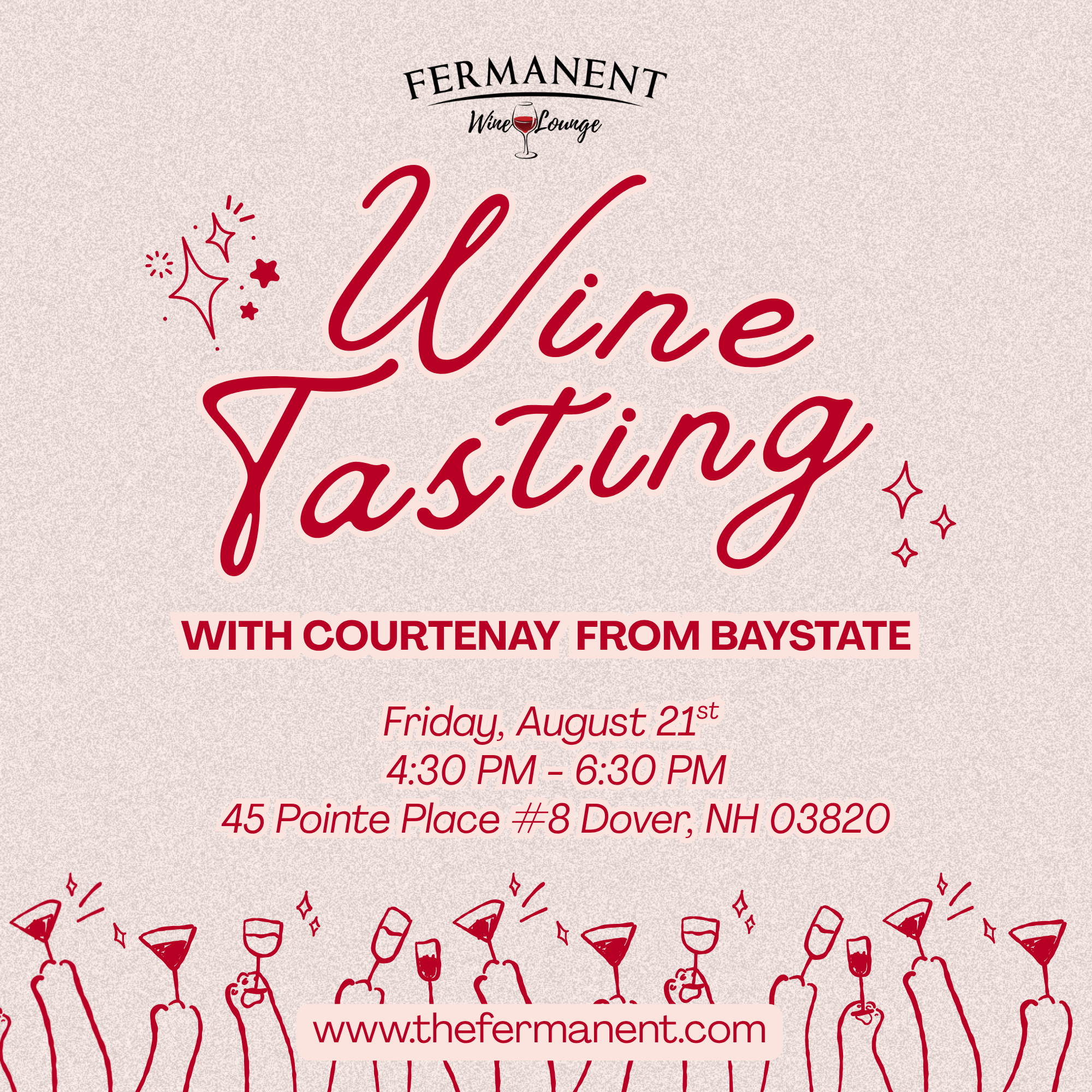 Wine Tasting with Courtenay from Baystate