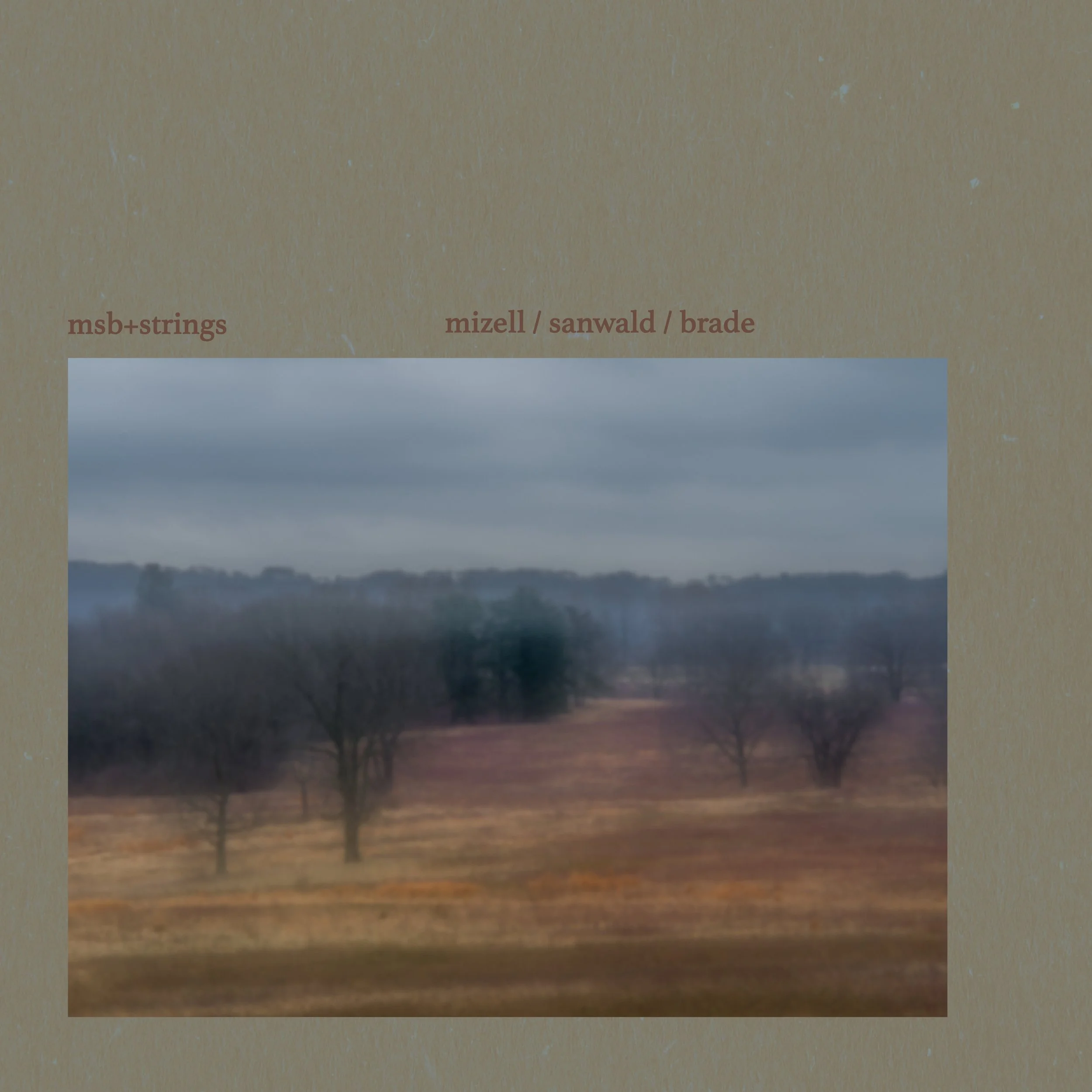 MSB+Strings album cover